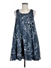 H&M 100% Polyester Blue Casual Dress Size 8 - photo 1
