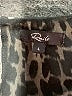 Rails 100% Viscose Animal Print Black Casual Dress Size L - photo 7