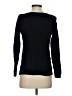 Talbots 100% Cotton Black Blue Pullover Sweater Size S - photo 2