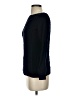 Talbots 100% Cotton Black Blue Pullover Sweater Size S - photo 5