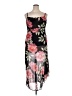 No Comment Floral Black Cocktail Dress Size 1X - photo 1