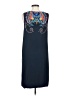 Tribal 100% Polyester Paisley Blue Casual Dress Size S - photo 2