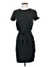 Express Solid Black Casual Dress Size XS - photo 1