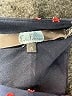 Eva Franco 100% Polyester Polka Dots Blue Cocktail Dress Size 4 - photo 7
