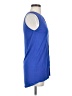T Tahari Blue Sleeveless Blouse Size S - photo 4