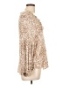Böhme 100% Rayon Tan Long Sleeve Blouse Size L - photo 4