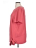 Gibson Latimer 100% Polyester Pink Short Sleeve Top Size 1X - photo 5