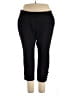 Lane Bryant Solid Black Active Pants Size 22 - photo 1