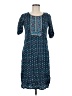 Unbranded Blue Casual Dress Size EU 40 / US 10 - photo 1
