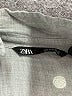 Zara Polka Dots Gray Casual Dress Size S - photo 7