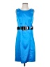 DressBarn Blue Cocktail Dress Size 4 - photo 1