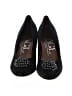 AGL 100% Leather Black Heels Size EU (IT) 38 1/2 / US 8 1/2 - photo 2