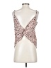 Shein 100% Polyester Pink Sleeveless Blouse Size 4 - photo 2