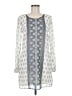 Rewind 100% Polyester Paisley Ivory Casual Dress Size M - photo 1