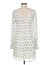 Rewind 100% Polyester Paisley Ivory Casual Dress Size M - photo 2