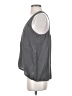 Silence and Noise Gray Sleeveless Blouse Size S - photo 5