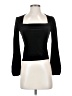 Unbranded Black Long Sleeve Top Size S (estimated) - photo 1