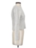 TRUTH BY REPUBLIC Metallic Silver Turtleneck Sweater Size S - photo 4