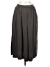 Painted Threads 100% Rayon Solid Gray Casual Skirt Size S - photo 2