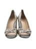 Taryn Rose Animal Print Gray Gold Heels Size EU 39 1/2 - photo 2