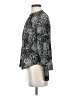 Joie 100% Viscose Animal Print Black Long Sleeve Blouse Size XS - photo 5
