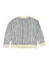 Monoprix Stripes Ivory Pullover Sweater Size 8 - photo 2