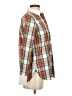 J.Crew 100% Cotton Plaid Ivory Long Sleeve Button-Down Shirt Size 4 - photo 4