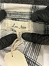 Love Notes Plaid Gray 3/4 Sleeve Blouse Size M - photo 7