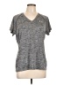 Under Armour 100% Polyester Tweed Gray Active T-Shirt Size L - photo 1