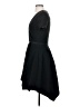 Halston Heritage Solid Black Cocktail Dress Size 4 - photo 5