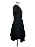Halston Heritage Solid Black Cocktail Dress Size 4 - photo 4