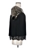 BKE 100% Polyester Black Short Sleeve Blouse Size S - photo 4