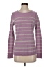 Talbots Stripes Purple Pullover Sweater Size S - photo 1