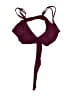 Parade Solid Burgundy Swimsuit Top Size 3X - photo 2