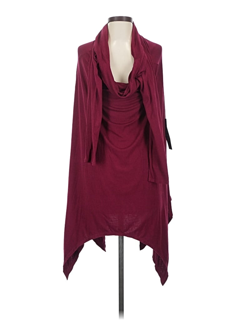 Pre-owned Bcbgmaxazria Cocktail Dress In Burgundy