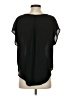 Lush 100% Polyester Black Short Sleeve Blouse Size S - photo 2