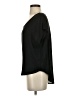 Lush 100% Polyester Black Short Sleeve Blouse Size S - photo 5