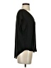 Lush 100% Polyester Black Short Sleeve Blouse Size S - photo 4