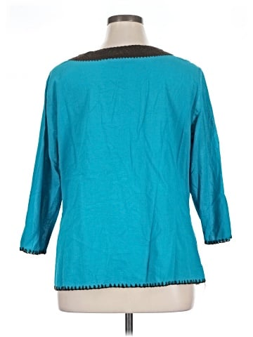 Chadwicks 3/4 Sleeve Top (view 2)