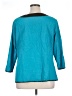 Chadwicks 100% Cotton Teal 3/4 Sleeve Top Size 1X - photo 2
