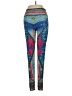Onzie Print Blue Yoga Pants Size Sm - Med - photo 2