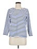 J.Crew 100% Cotton Blue 3/4 Sleeve Top Size M - photo 1