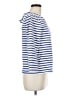 J.Crew 100% Cotton Blue 3/4 Sleeve Top Size M - photo 4