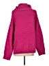 VICI 100% Acrylic Solid Pink Turtleneck Sweater Size M - photo 2