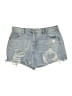 rue21 Blue Denim Shorts Size 14 - photo 1