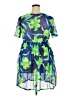 Sessa Tropical Blue Casual Dress Size XL - photo 2