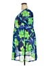 Sessa Tropical Blue Casual Dress Size XL - photo 5