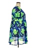 Sessa Tropical Blue Casual Dress Size XL - photo 4