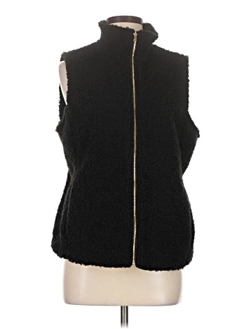 Ann Taylor LOFT Faux Fur Vest (view 1)