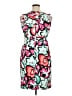 Sangria Print Pink Cocktail Dress Size 14 (petite) - photo 2